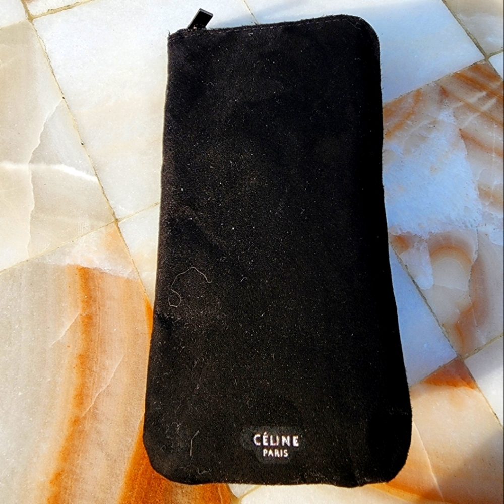 Celine Oval Sunglasses Triomphe Black - Picture 2 of 8